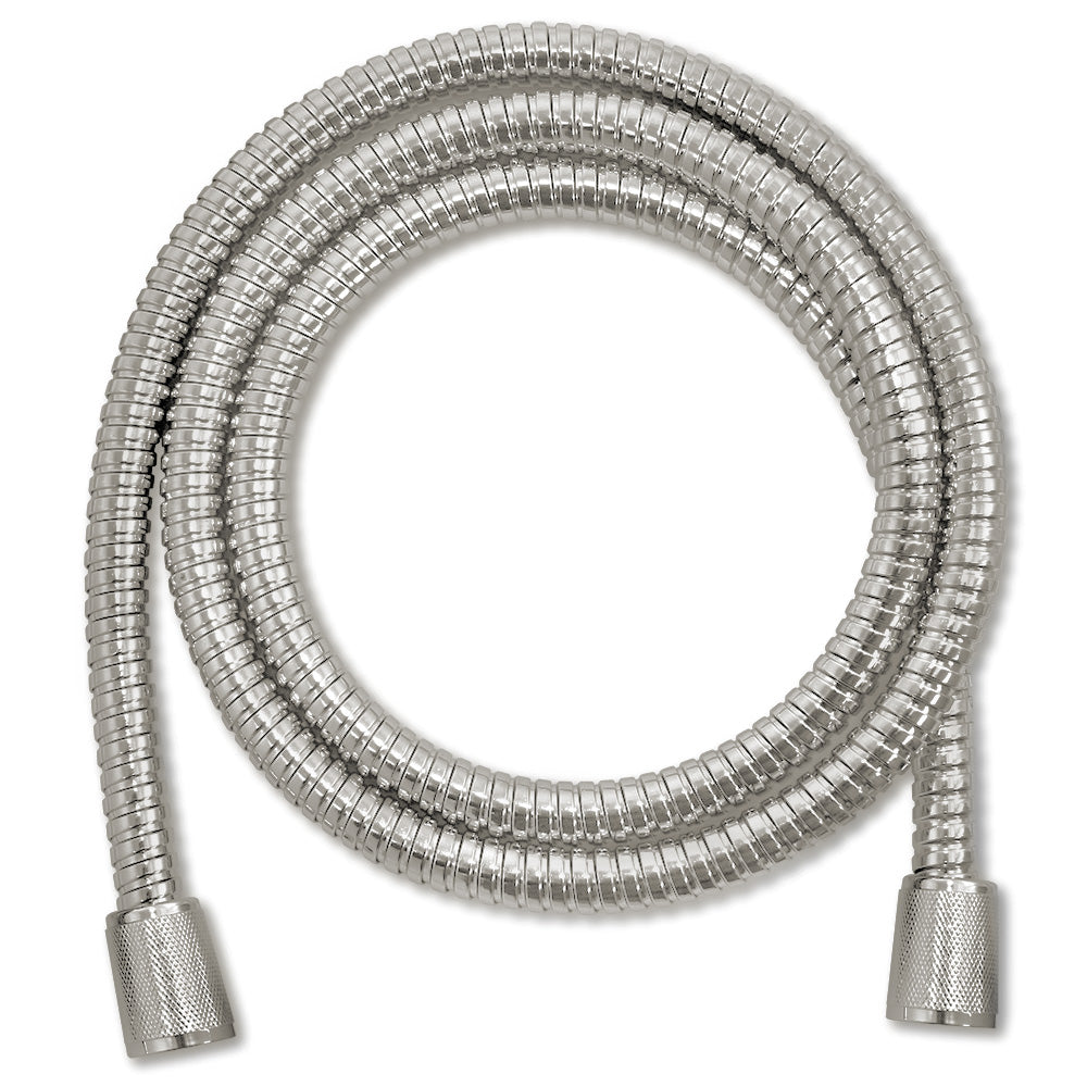 Stainless Shower Hose, 60", Brushed Nickel Finish