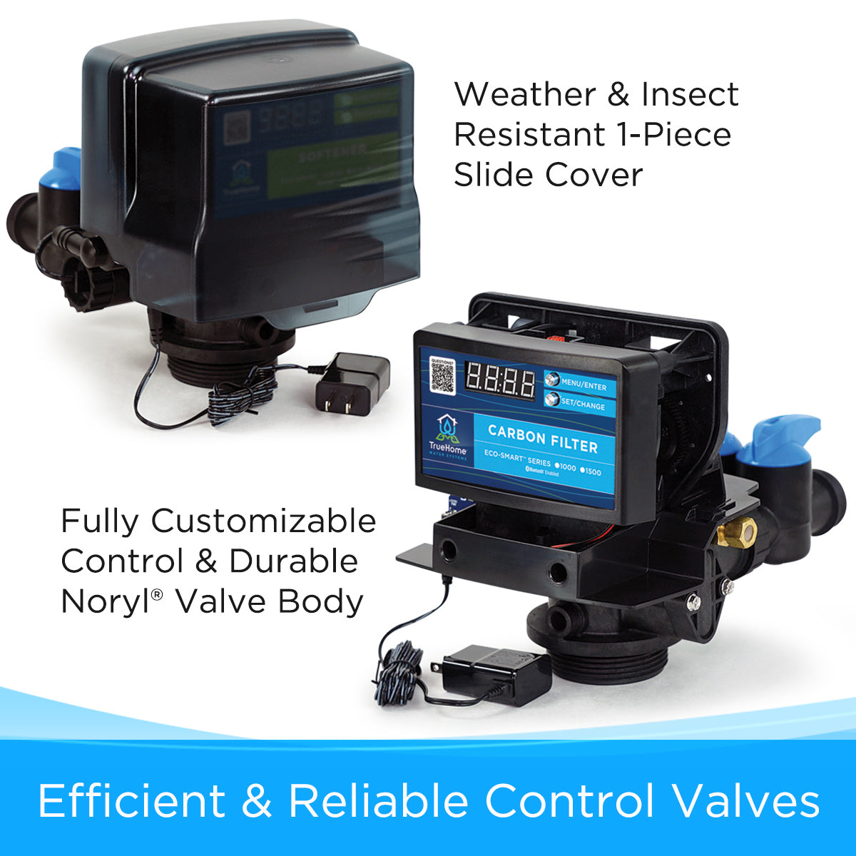 Filter Rite Softner Controller TrueHome™ ECO-SMART Carbon Filter & Water Softener Combo