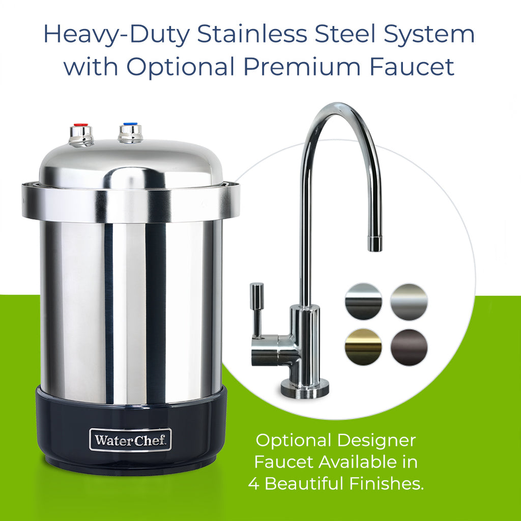 Heavy-Duty Stainless Steel Systema with Optional Premium Faucet