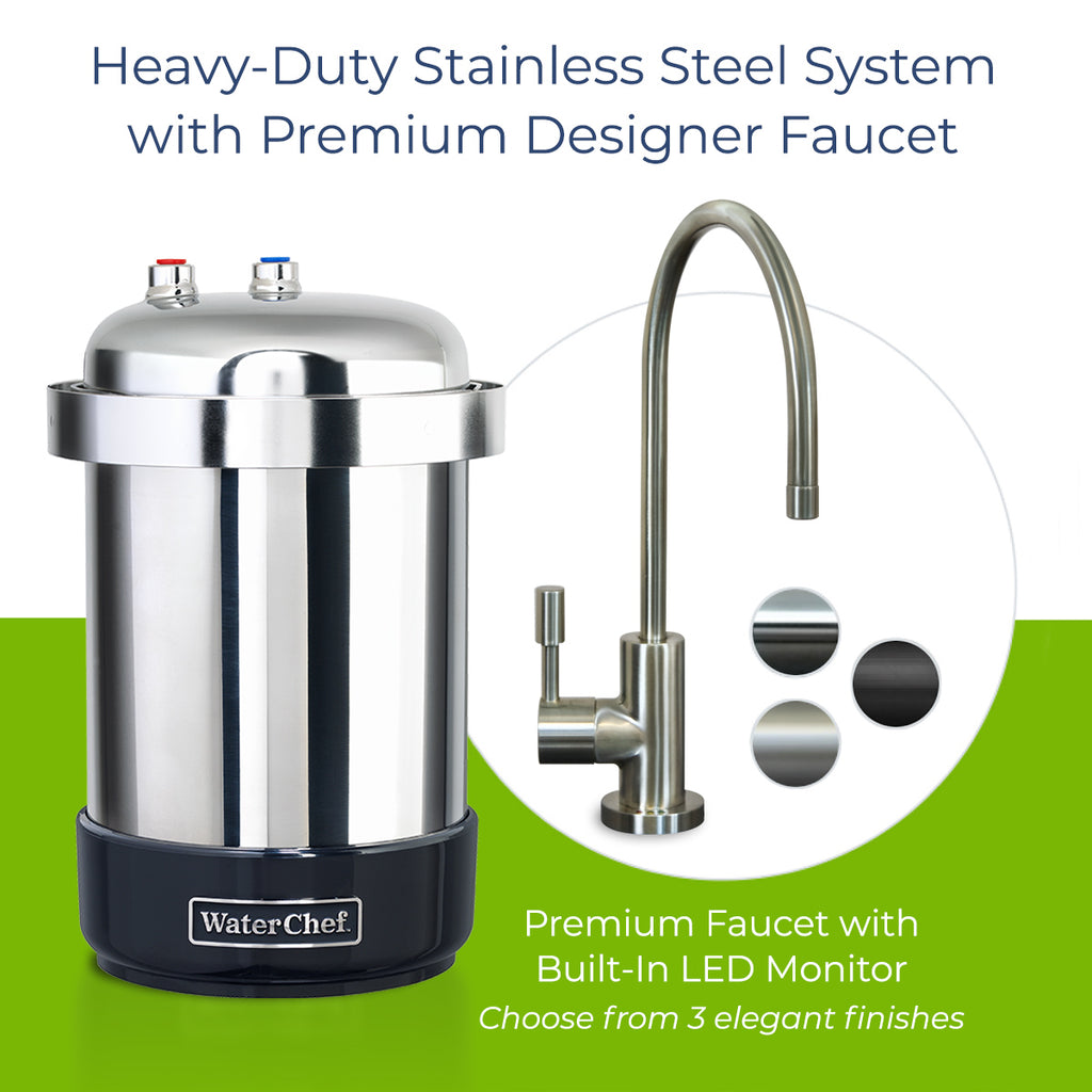 U9000 Premium Under-Sink Water Filtration System | WaterChef