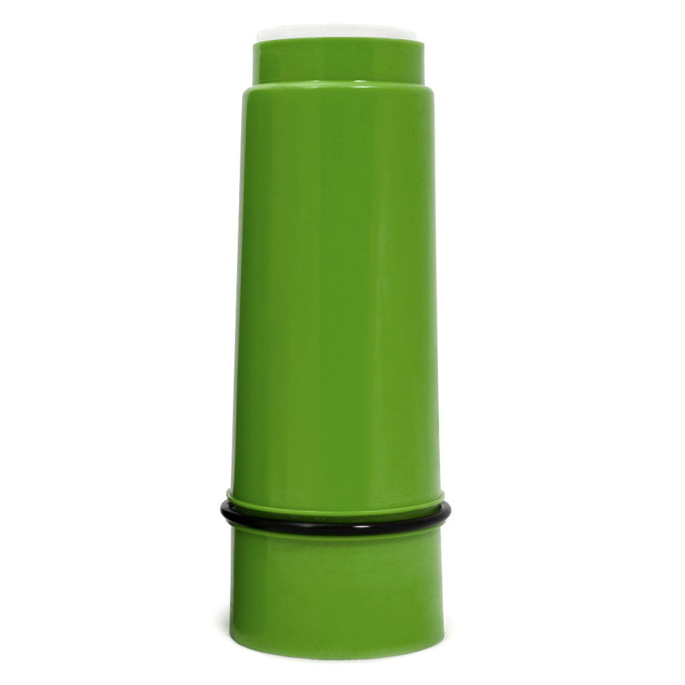 One Filter Cartridge Removes 96.6% of Chlorine for up to 10,000 Gallons or 6 Months