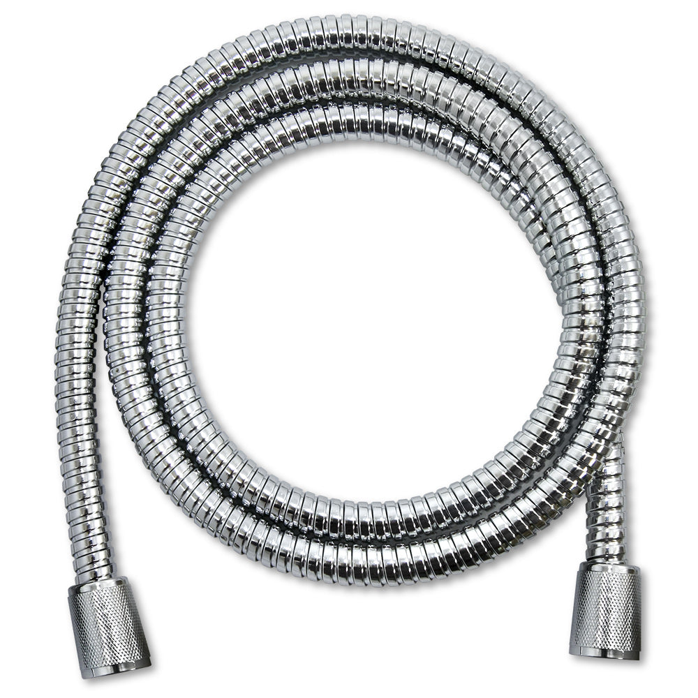 WaterChef Premium 60" Stainless Steel Shower Hose (Chrome)