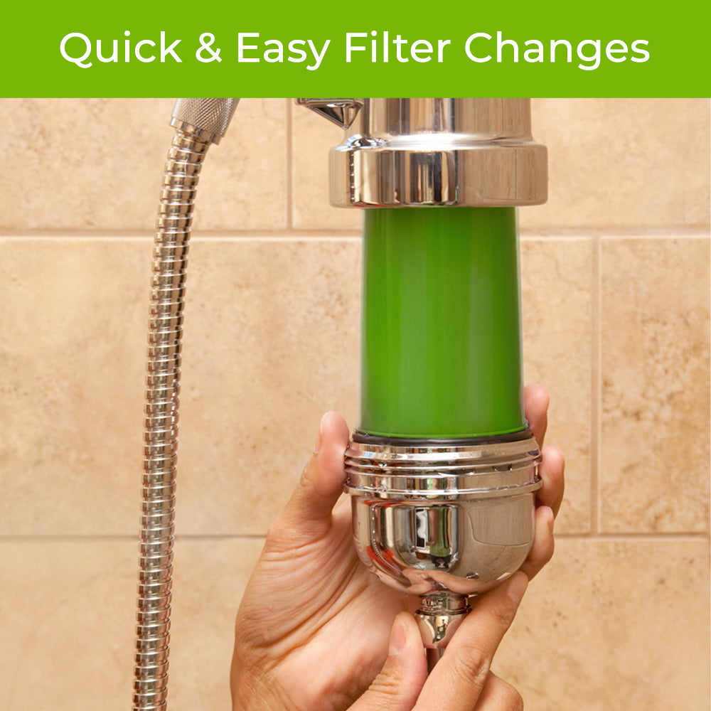 Quick and Easy Shower Filter Cartridge Changes